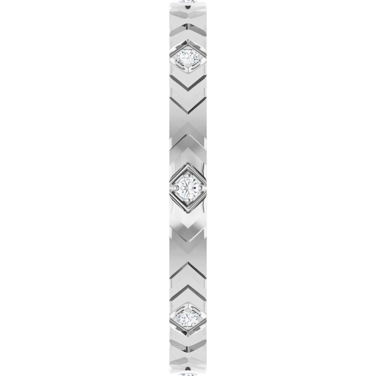 Geometric Eternity Band