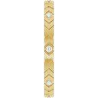 Geometric Eternity Band
