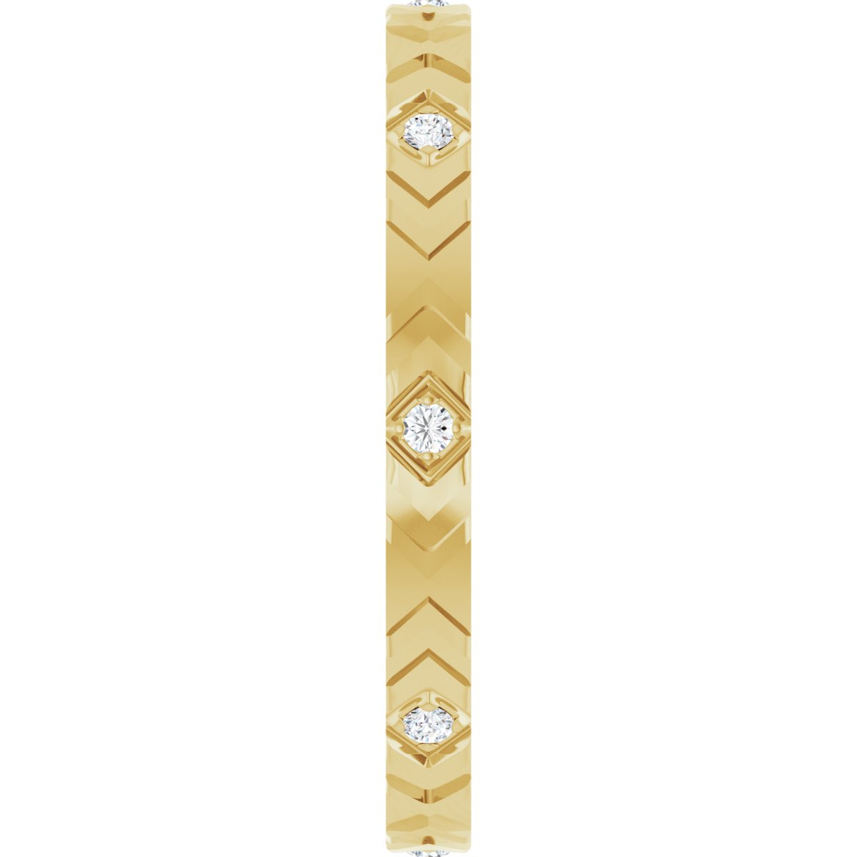 Geometric Eternity Band