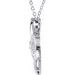 Fleur-de-lis Heart Necklace
