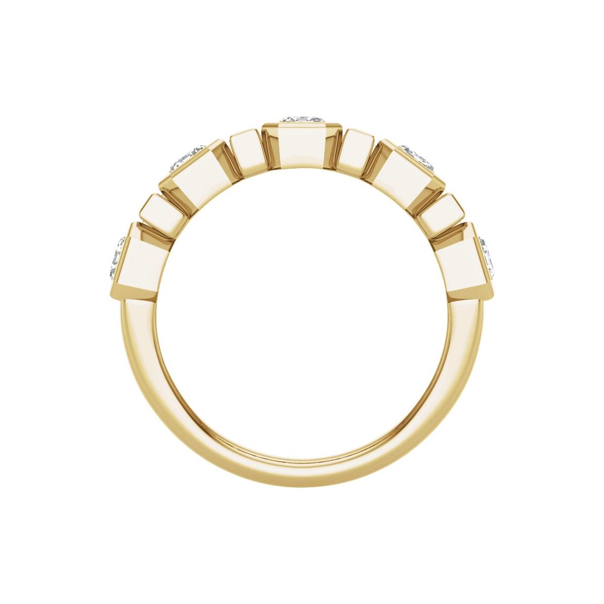 Multi-Shape Anniversary Band