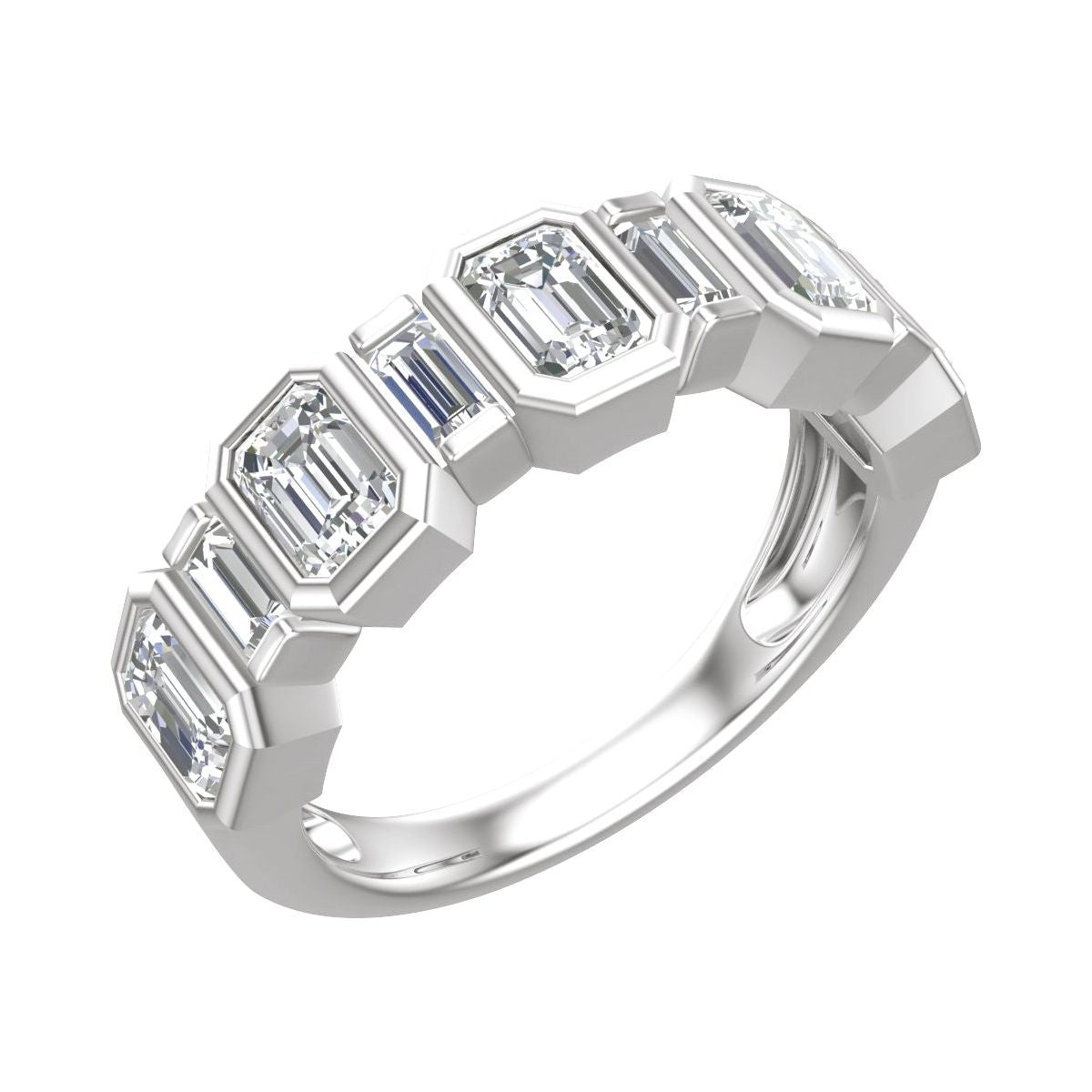 Multi-Shape Anniversary Band