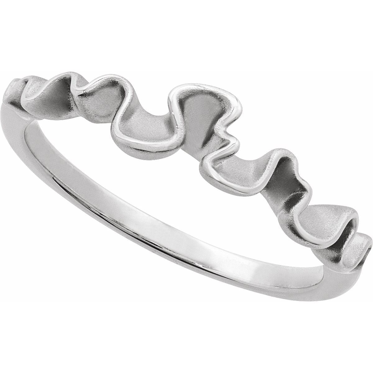 Ribbon Stackable Ring