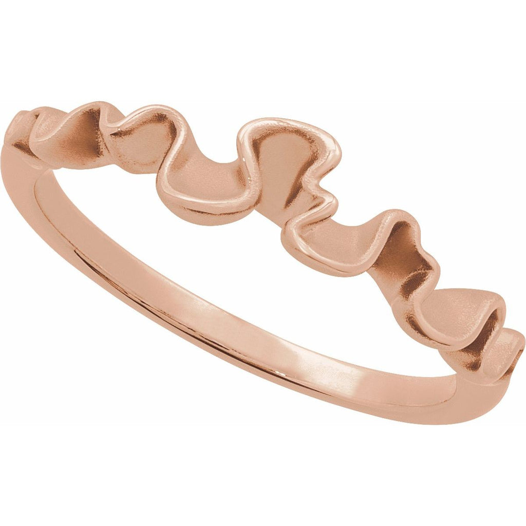Ribbon Stackable Ring