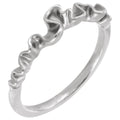 Ribbon Stackable Ring