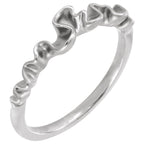 Ribbon Stackable Ring