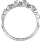 Ribbon Stackable Ring