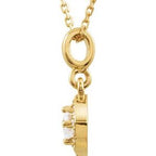 Halo-Style Necklace or Pendant