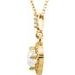 Halo-Style Necklace or Pendant