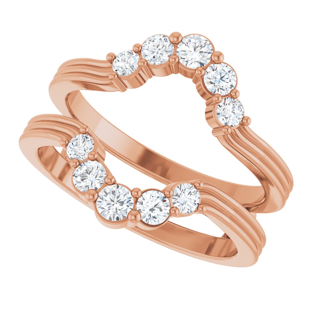 Grooved Accented Ring Guard