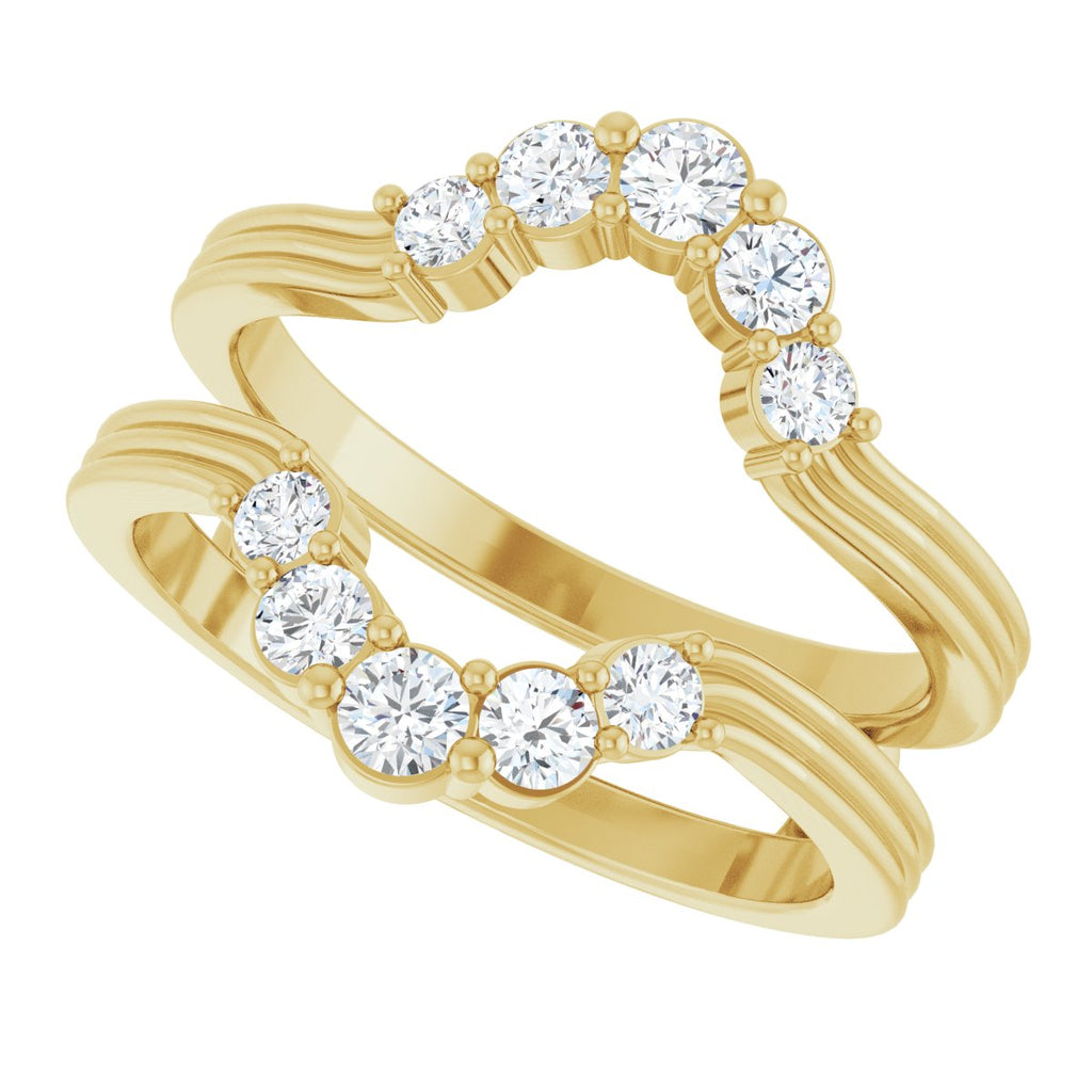 Grooved Accented Ring Guard