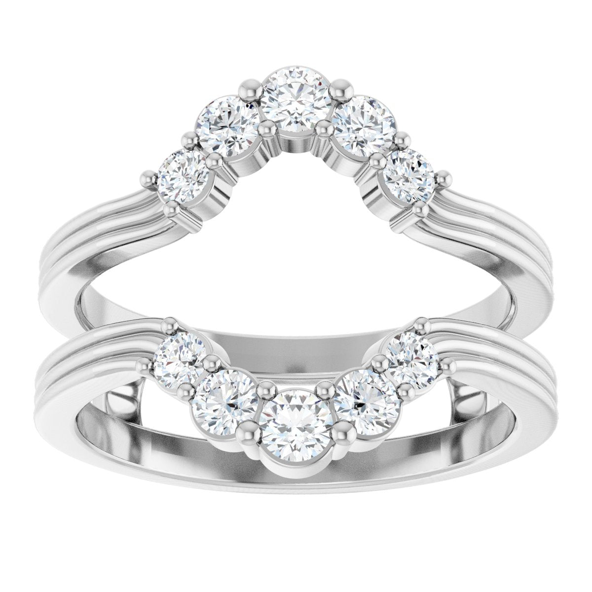 Grooved Accented Ring Guard