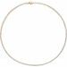Lab-Grown Diamond Line Necklace