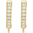 Accented Hoop Earring Top