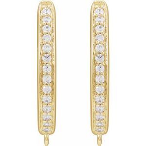 Accented Hoop Earring Top