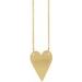 Engravable Heart Necklace or Center