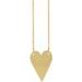Engravable Heart Necklace or Center