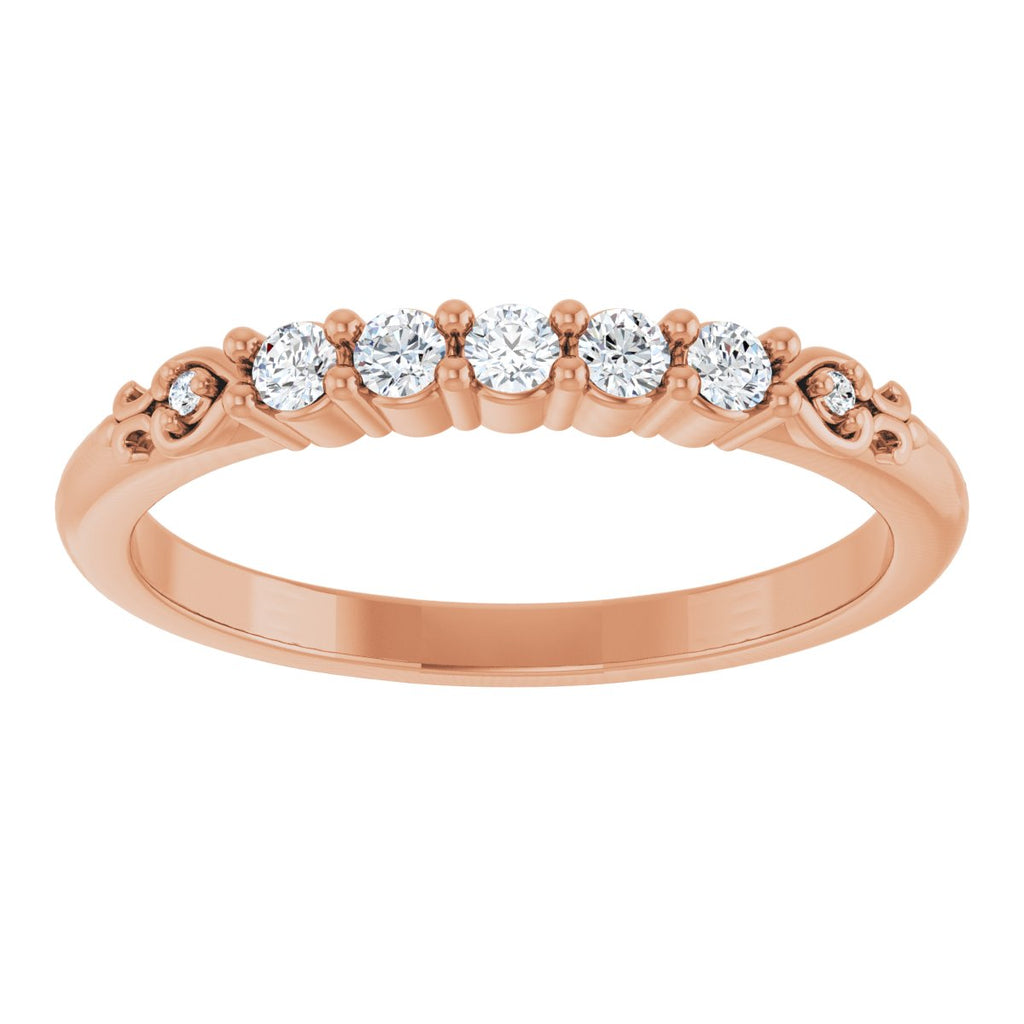 Five-Stone Anniversary Band