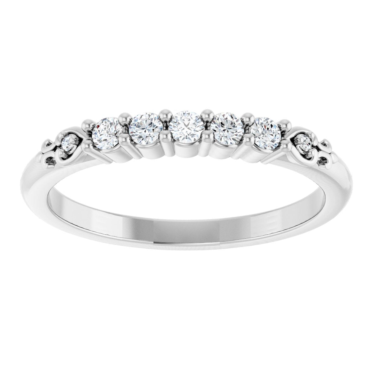 Five-Stone Anniversary Band