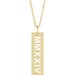 Roman Numeral Year Necklace or Pendant