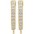 Accented Hoop Earring Top