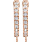 Accented Hoop Earring Top