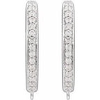 Accented Hoop Earring Top