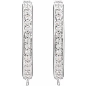 Accented Hoop Earring Top