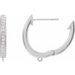 Accented Hoop Earring Top