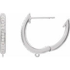 Accented Hoop Earring Top