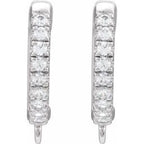 Accented Hoop Earring Top