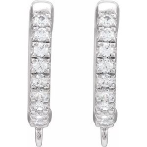 Accented Hoop Earring Top