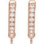 Accented Hoop Earring Top