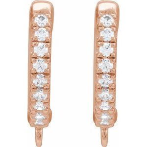 Accented Hoop Earring Top