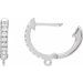 Accented Hoop Earring Top
