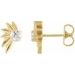 Half-Flower Earrings