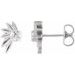 Half-Flower Earrings