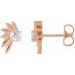 Half-Flower Earrings