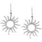 Accented Sun Earrings