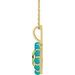 Cabochon Halo-Style Necklace or Pendant