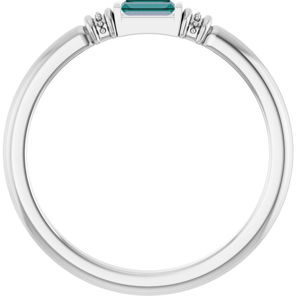 Accented Stackable Ring