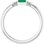 Accented Stackable Ring