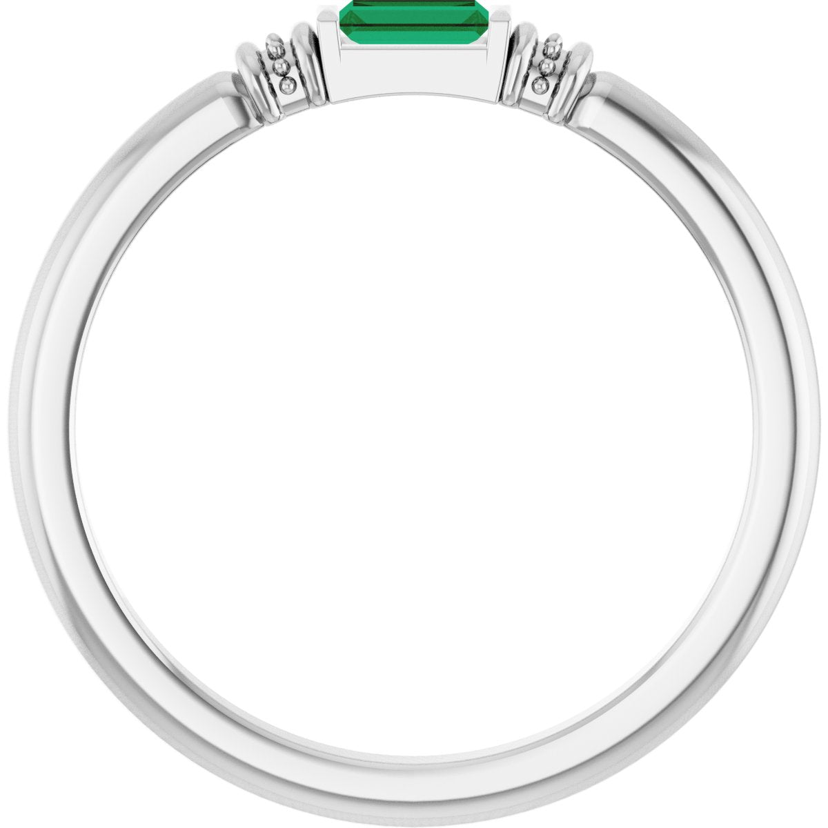 Accented Stackable Ring