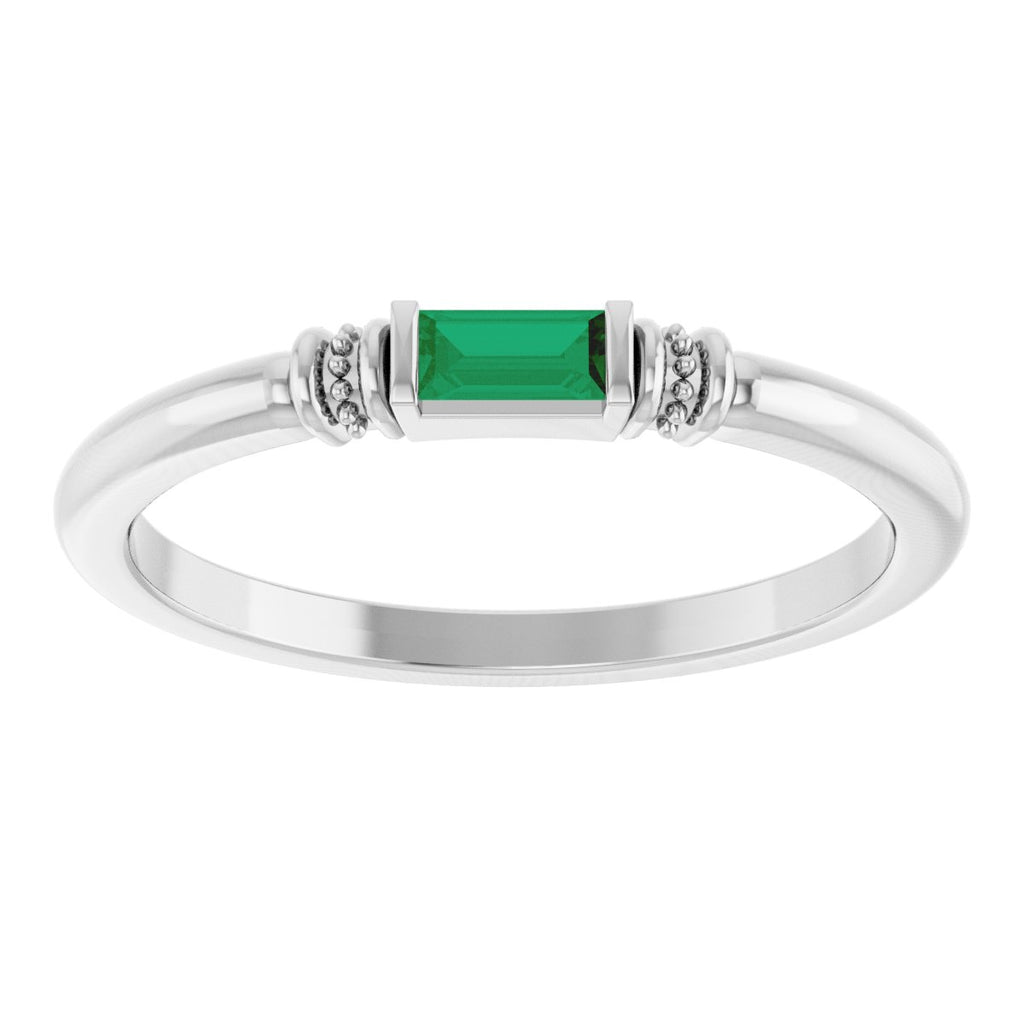 Accented Stackable Ring