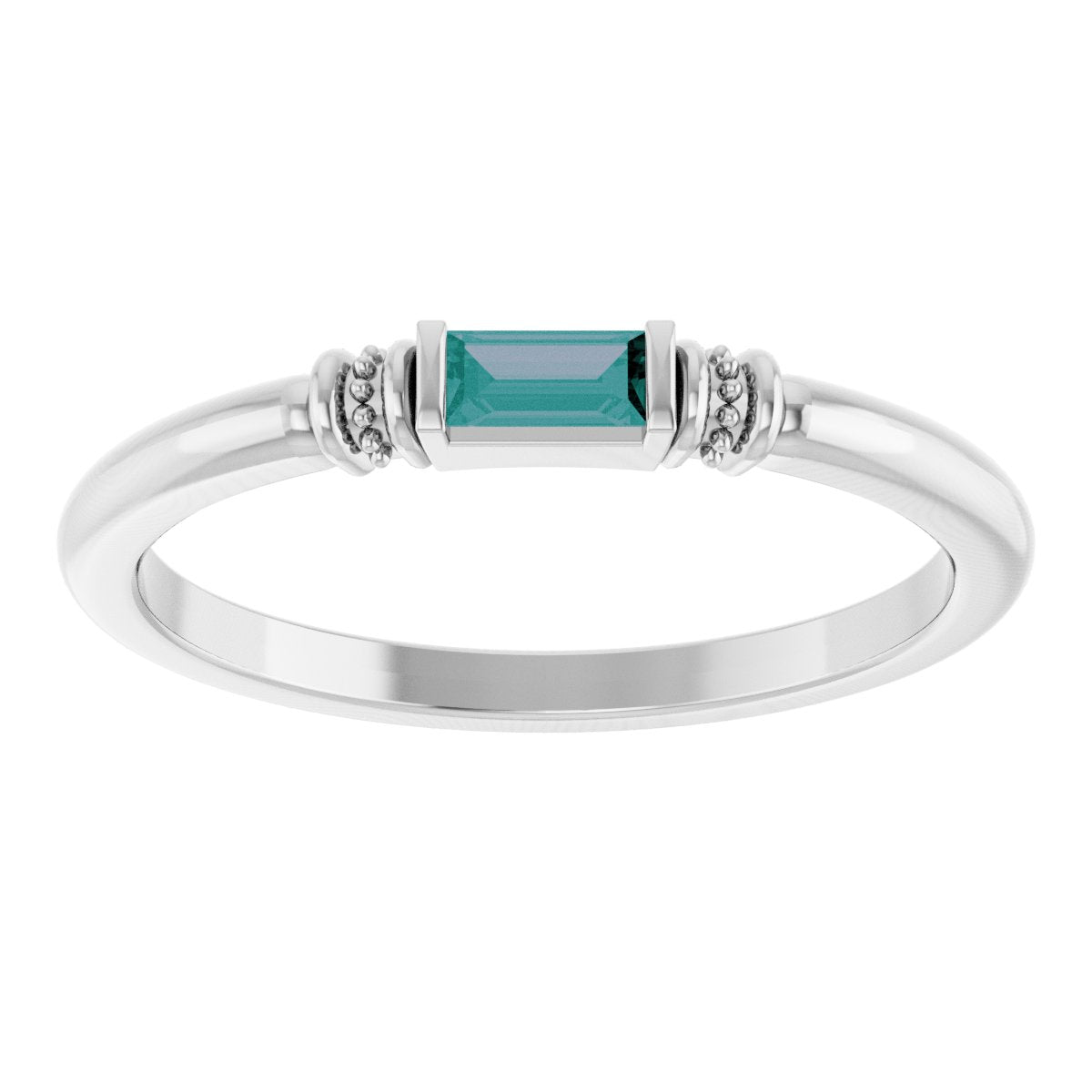 Accented Stackable Ring