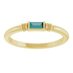 Accented Stackable Ring