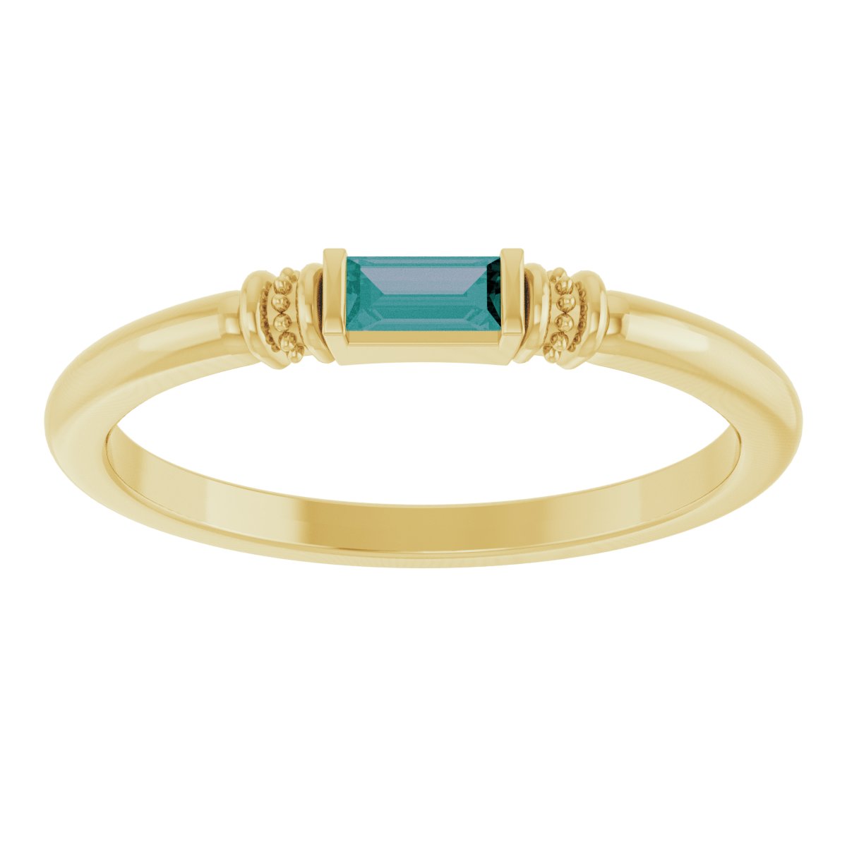 Accented Stackable Ring
