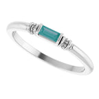 Accented Stackable Ring