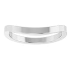 Half-Bezel Two-Stone Engagement Ring or Band