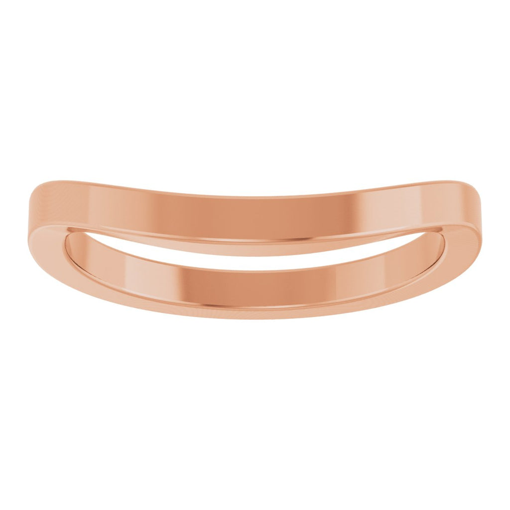 Half-Bezel Two-Stone Engagement Ring or Band